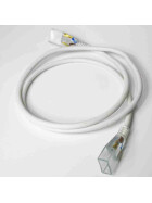 Verbindungskabel 100cm f&uuml;r einfarbige 230V SMD LED Streifen Verl&auml;ngerungskabel Kabel