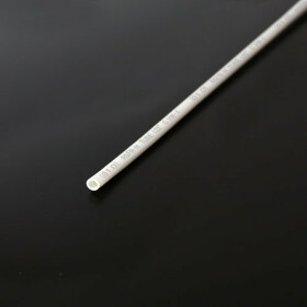 Schrumpfschlauch weiß 1mm Durchmesser 2:1 Meterware