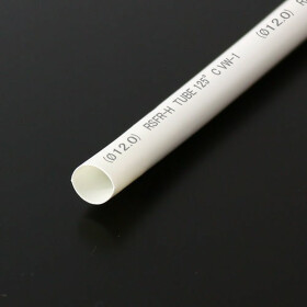 Schrumpfschlauch weiß 12mm Durchmesser 2:1 Meterware