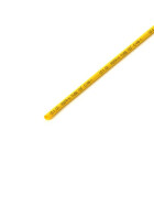 Schrumpfschlauch gelb 1mm Durchmesser 2:1 Meterware