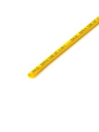Schrumpfschlauch gelb 4mm Durchmesser 2:1 Meterware
