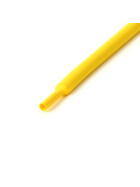 Schrumpfschlauch gelb 10mm Durchmesser 2:1 Meterware