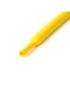 Schrumpfschlauch gelb 15mm Durchmesser 2:1 Meterware