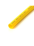 Schrumpfschlauch gelb 16mm Durchmesser 2:1 Meterware