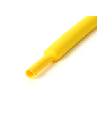 Schrumpfschlauch gelb 18mm Durchmesser 2:1 Meterware
