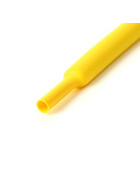 Schrumpfschlauch gelb 19mm Durchmesser 2:1 Meterware