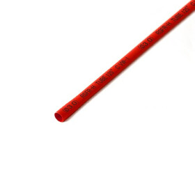 Schrumpfschlauch rot 3mm Durchmesser 2:1 Meterware