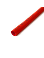 Schrumpfschlauch rot 13mm Durchmesser 2:1 Meterware