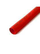Schrumpfschlauch rot 19mm Durchmesser 2:1 Meterware