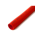 Schrumpfschlauch rot 20mm Durchmesser 2:1 Meterware