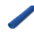 Schrumpfschlauch blau 19mm Durchmesser 2:1 Meterware
