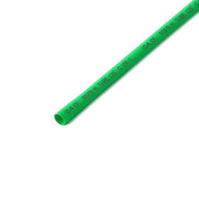 Schrumpfschlauch grün 4mm Durchmesser 2:1 Meterware