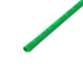 Schrumpfschlauch grün 5mm Durchmesser 2:1 Meterware