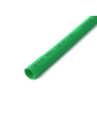 Schrumpfschlauch grün 12mm Durchmesser 2:1 Meterware