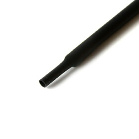 Schrumpfschlauch schwarz 9mm Durchmesser 2:1 Meterware