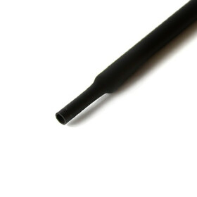 Schrumpfschlauch schwarz 10mm Durchmesser 2:1 Meterware