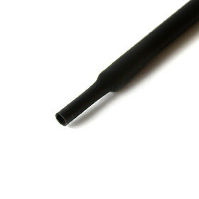 Schrumpfschlauch schwarz 11mm Durchmesser 2:1 Meterware