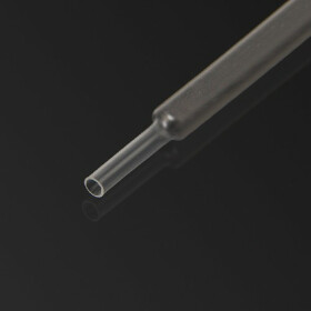 Schrumpfschlauch transparent 10mm Durchmesser 2:1 Meterware
